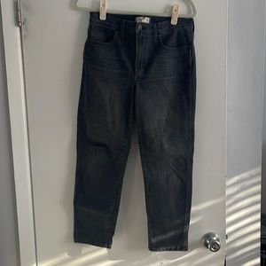Madewell High-Rise Slim Straight Petite Jeans